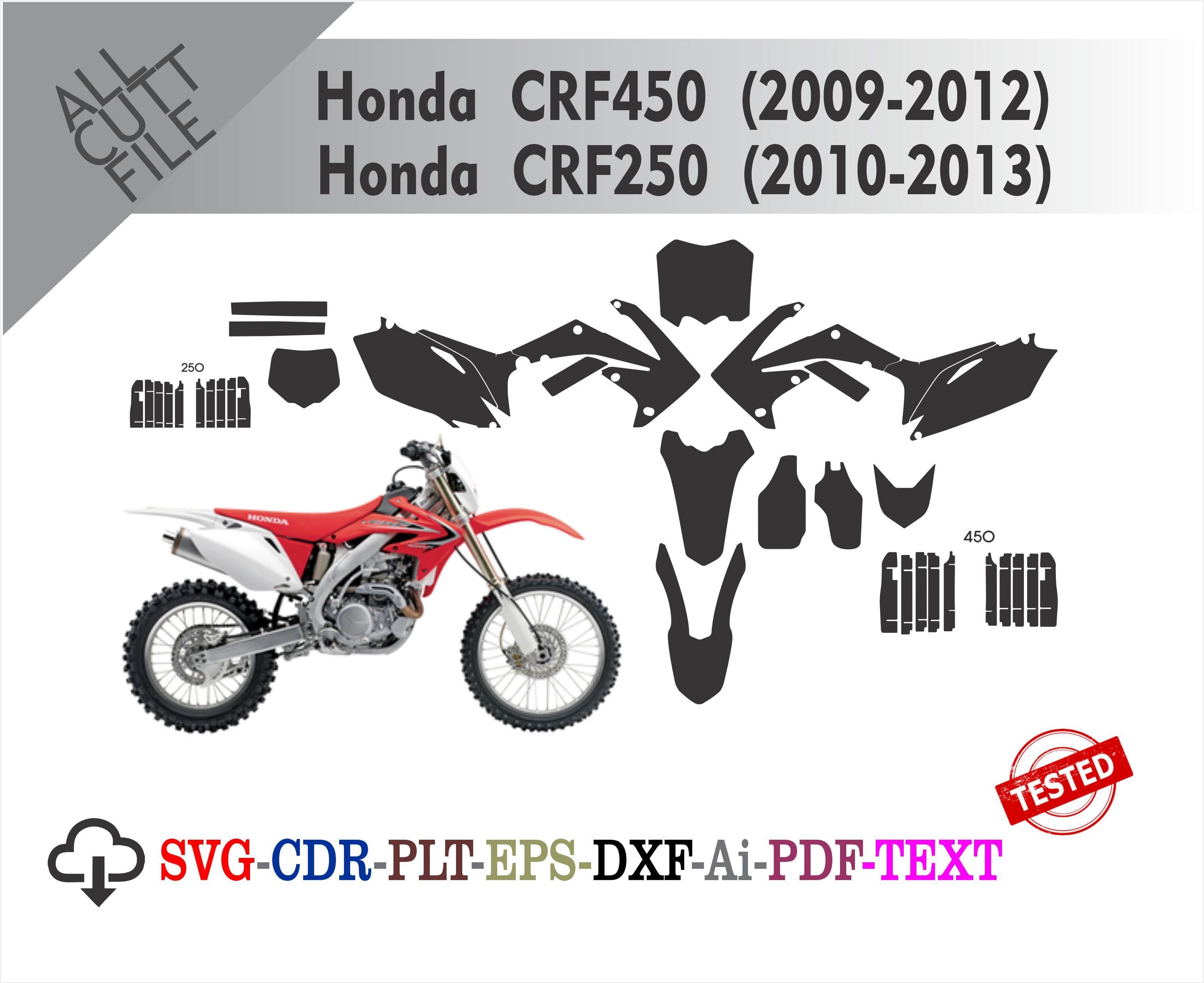 2010 2011 2012 2013 HONDA CRF 250R GRAPHICS KIT