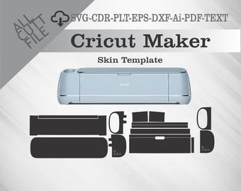 Archivo de plantilla vectorial de piel para Cricut Maker, diseño de troquelado de piel