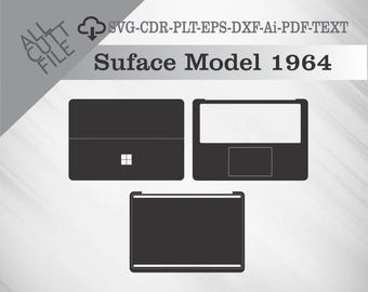 Suface Model 1964 Skin Vector Templete File Skin Die Cut Layout