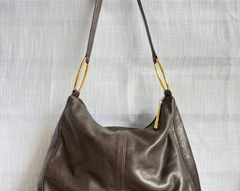 Vintage COACH Legacy Top Zip West Hobo Shoulder Bag Black Leather