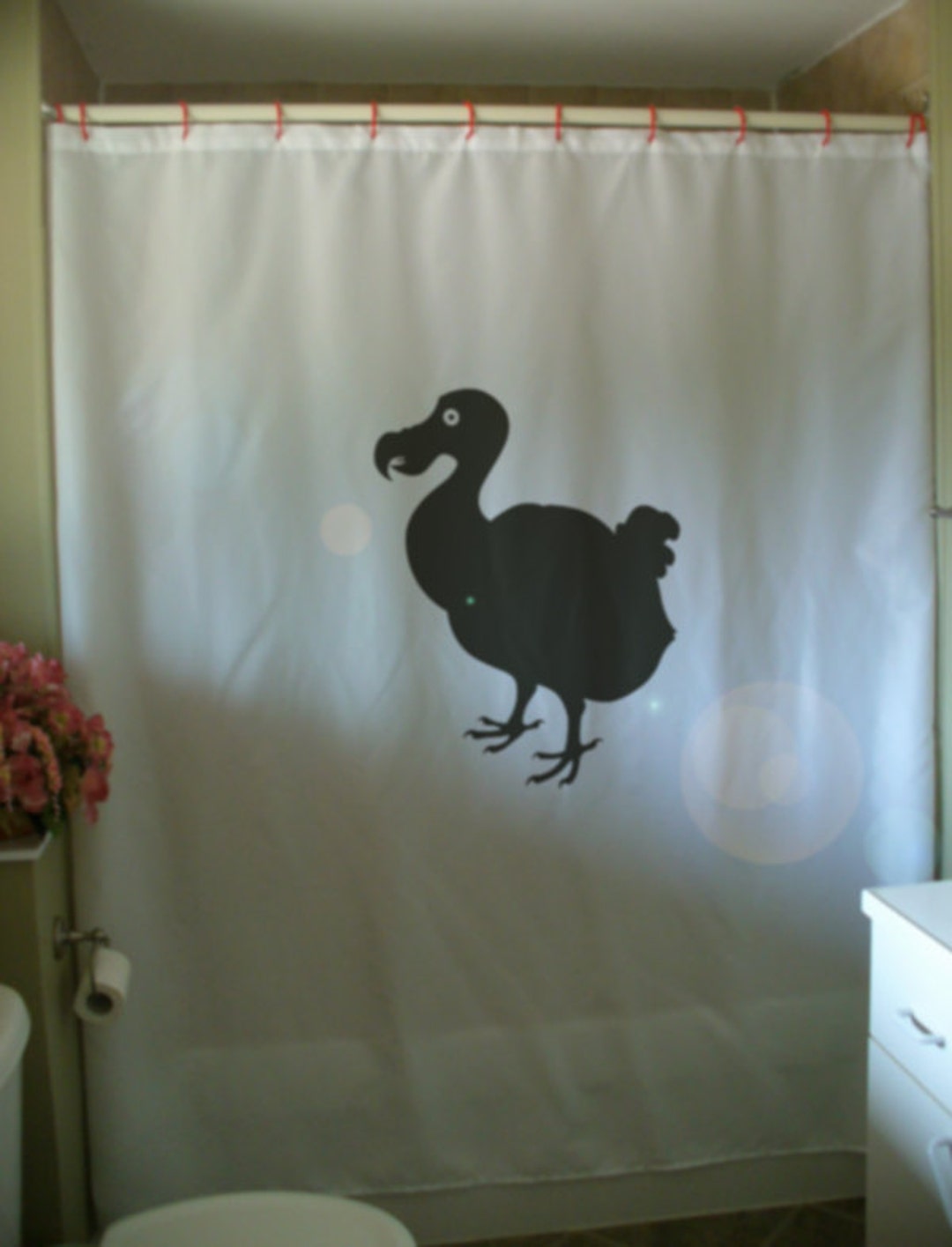 Dodo Bird Shower Curtain Dead Extinct Mauritius Flightless Etsy
