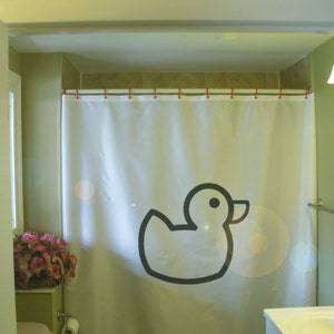 rubber duck shower curtain time fun ducky toy bathroom decor kids bath curtains custom size waterproof