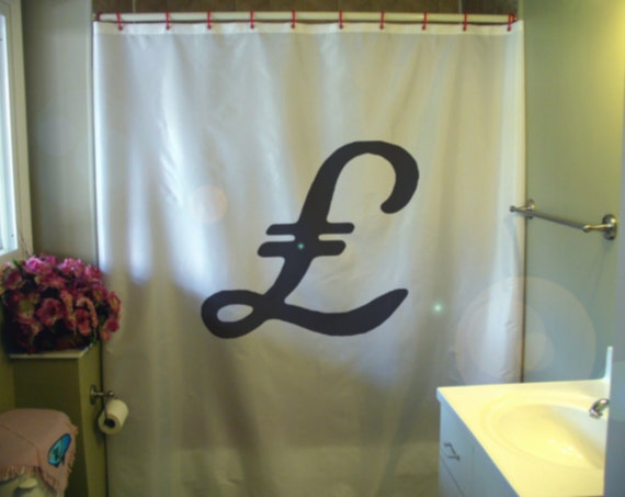 British Pound Shower Curtain Britain Uk Money Cash Quid United Kingdom Bathroom Decor Kids Bath Curtains Custom Size Waterproof - 