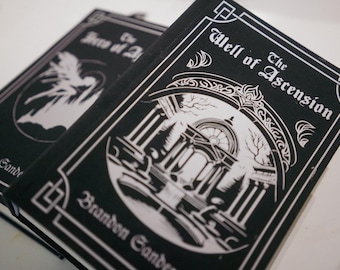 Rilegatura personalizzata di libri – Copertina rigida fatta a mano con lamina, risguardi e personalizzazione (Edizione da collezione fantasy/romantica)