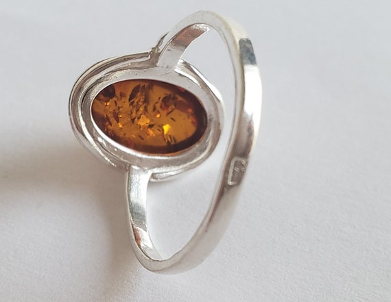 Real cheap amber ring