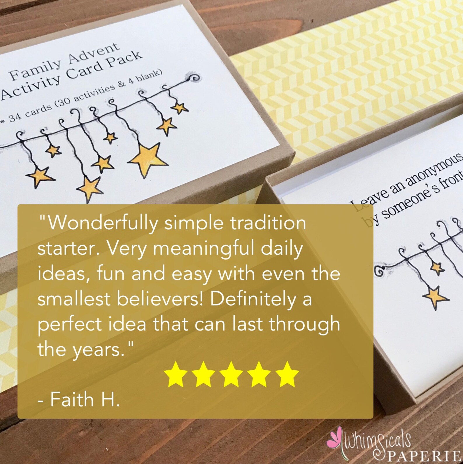 Family Advent Activities Card Set Reusable Advent Calendar Etsy UK