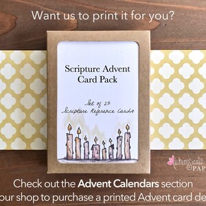 Christian Advent Calendar | Printable Bible Reading Plan for Christmas ...