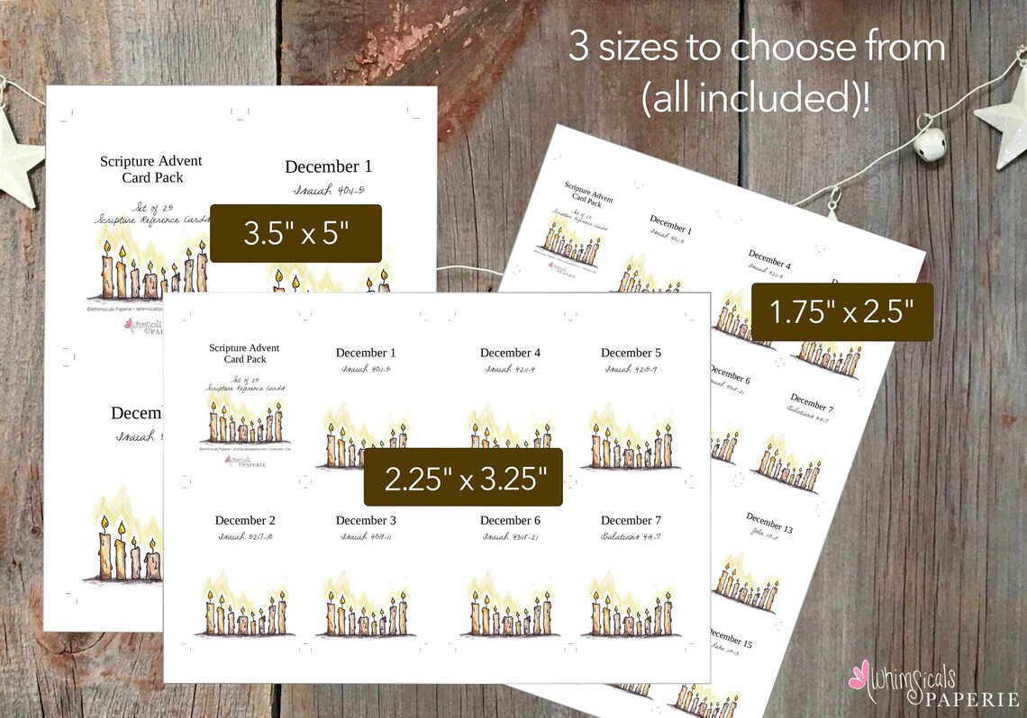 Christian Advent Calendar Printable Bible Reading Plan for - Etsy