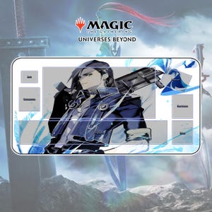 Playmat Laguna TCG MTG x FF / 24&quot;x14&quot; inches (600x350x2mm)