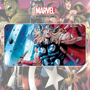 Thor Marvel Champion TKG / 24 "x 14 "Zoll (600x350x2mm)