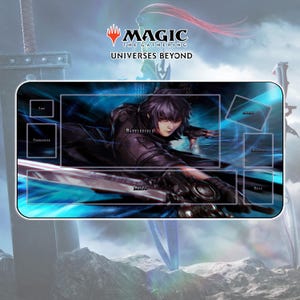 Tapis de jeu Noctis TCG Mtg x FF / 600 x 350 x 2 mm (24 x 14 po.)