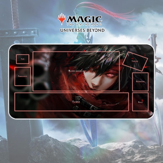 Playmat Vincent Valentine TCG MTG X FF / 24