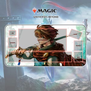 Playmat Bartz Klauser TCG MTG x FF / 24&quot;x14&quot; inches (600x350x2mm)