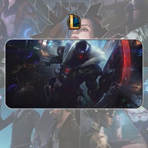 LOL - Jhin PROJECT / Mousepad Deskmat