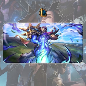 LOL - Jhin Soul Fighter / Mousepad Deskmat