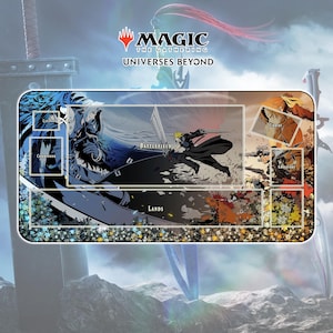 Tapis de jeu Battle FFVII TCG MTG / 24 x 14 po. (600 x 350 x 2 mm)
