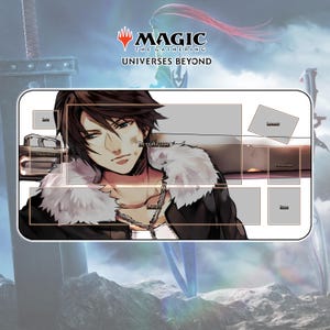 Playmat Squall TCG MTG x FF / 24"x14" inches (600x350x2mm)