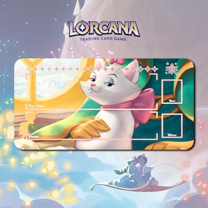 Les aristochats - Tapis de jeu Marie Lorcana TCG / 600 x 350 x 2 mm (24 x 14 po.)