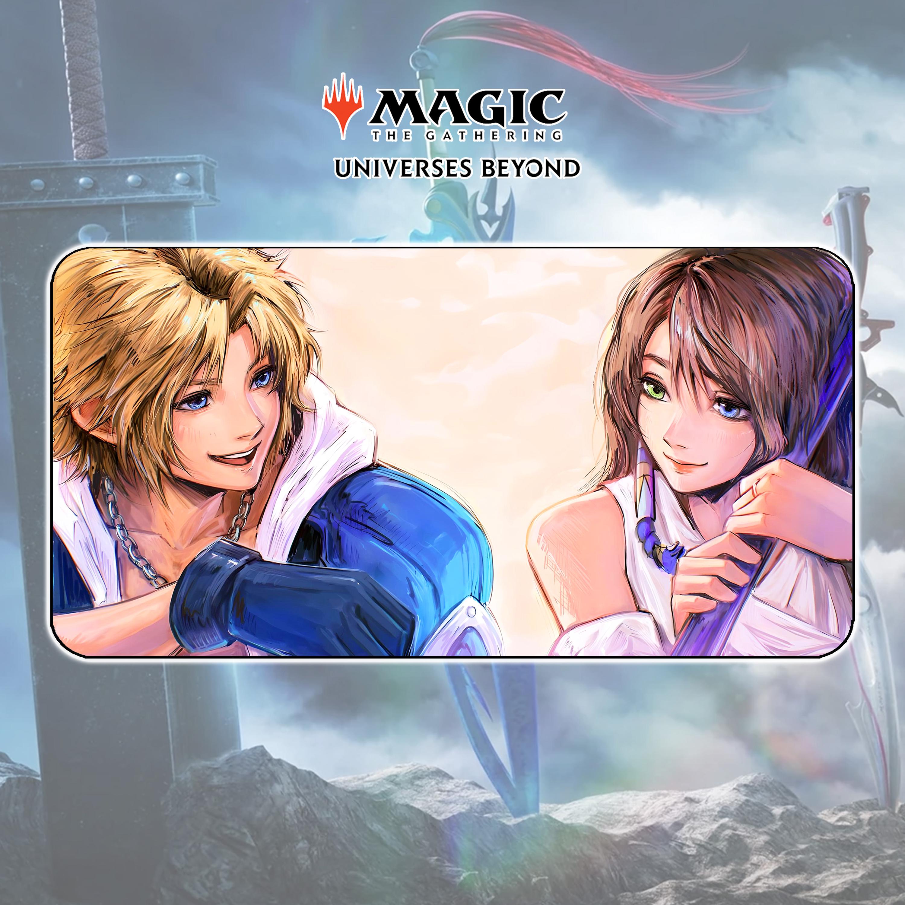 MTG ユウナ　プレイマット MTG×FF Magic: The Gathering ユウナ プレイマット - メルカリ