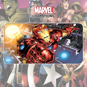Iron Man Marvel Champion TKG / 24"x14" inches (600x350x2mm)