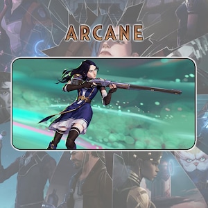 Arcane - Caitlyn II / Mousepad Deskmat