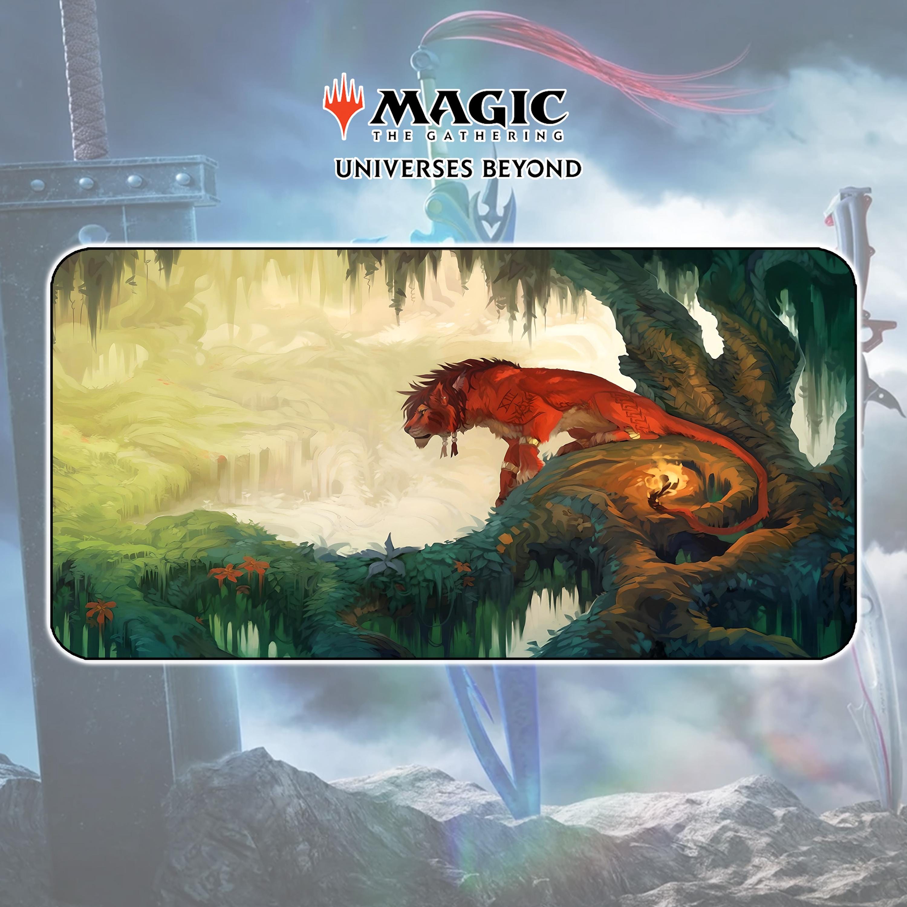 Playmat Red XIII TCG Mtg X FFVII / 24