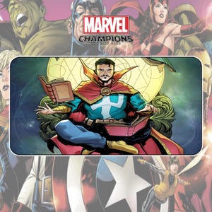 Doctor Strange II Marvel Champion TKG / 24 "x14" Zoll (600x350x2mm)