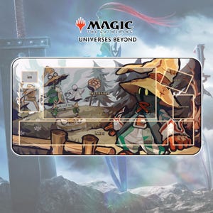 Tapis de jeu Vivi TCG Mtg x FF / 24"x14" pouces (600x350x2 mm)