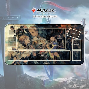 Spielmatte Final Fantasy XII Mtg x FF / 24"x14" inches (600x350x2mm)