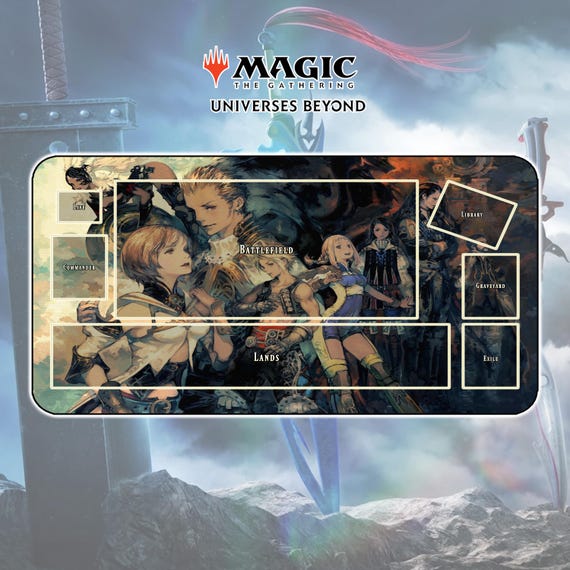 Playmat Final Fantasy XII TCG Mtg X FF / 24