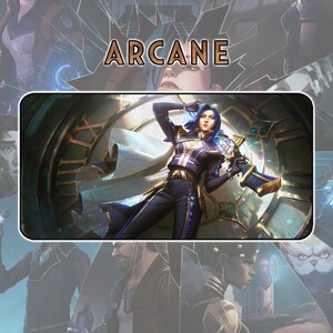 Arcane - Caitlyn III/ Mousepad Deskmat