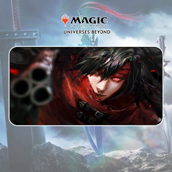 Playmat Vincent Valentine TCG MTG X FF / 24