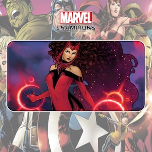 Scarlet Witch Marvel-Champion TKG / 24 "x14" Zoll (600x350x2mm)