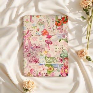 Dream Pink Collage iPad Hülle für iPad Air 6/5, iPad 10.9" 2022, iPad Pro 12.9" 2021 | Schutzhülle für iPad Mini 6, iPad 9/8/7