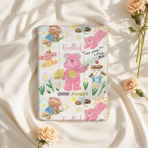 Cute Bears iPad Case for iPad Air 6/5, iPad 10.9" 2022, iPad Pro 12.9" 2021 | Custom Protective Cover for iPad Mini 6, iPad 9/8/7