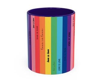 Love is Love Colorful Mugs (11oz, 15oz)