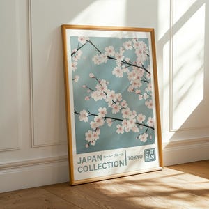 Cherry Blossom Print: Tokyo Sakura, Japanese Floral Wall Art