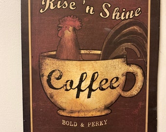 LP0188 Vintage It's COFFEE Time Sign Rustic Auto License Plate Coffee Shop Decor LP0188 Vintage It's COFFEE Time Sign Rustic Auto License Plate Coffee Shop Decor