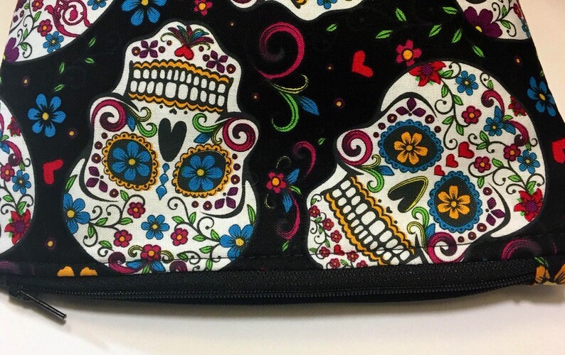 Sugar Skull Makeup BagSugar Skull Bag Sugar Skull Gifts Day Etsy