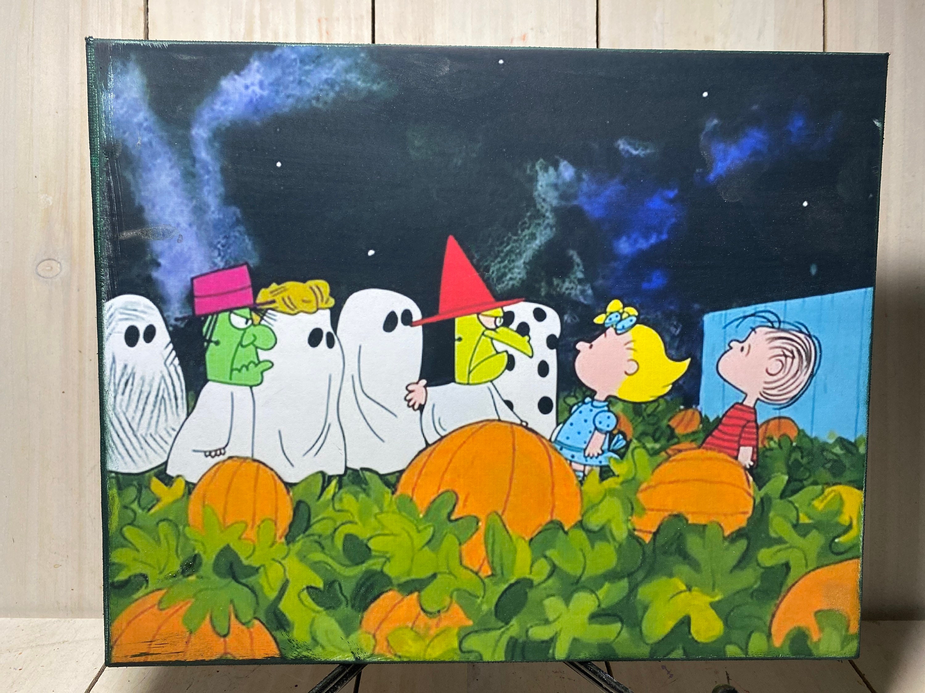 Peanuts Halloween Yard Decorations Etsy UK