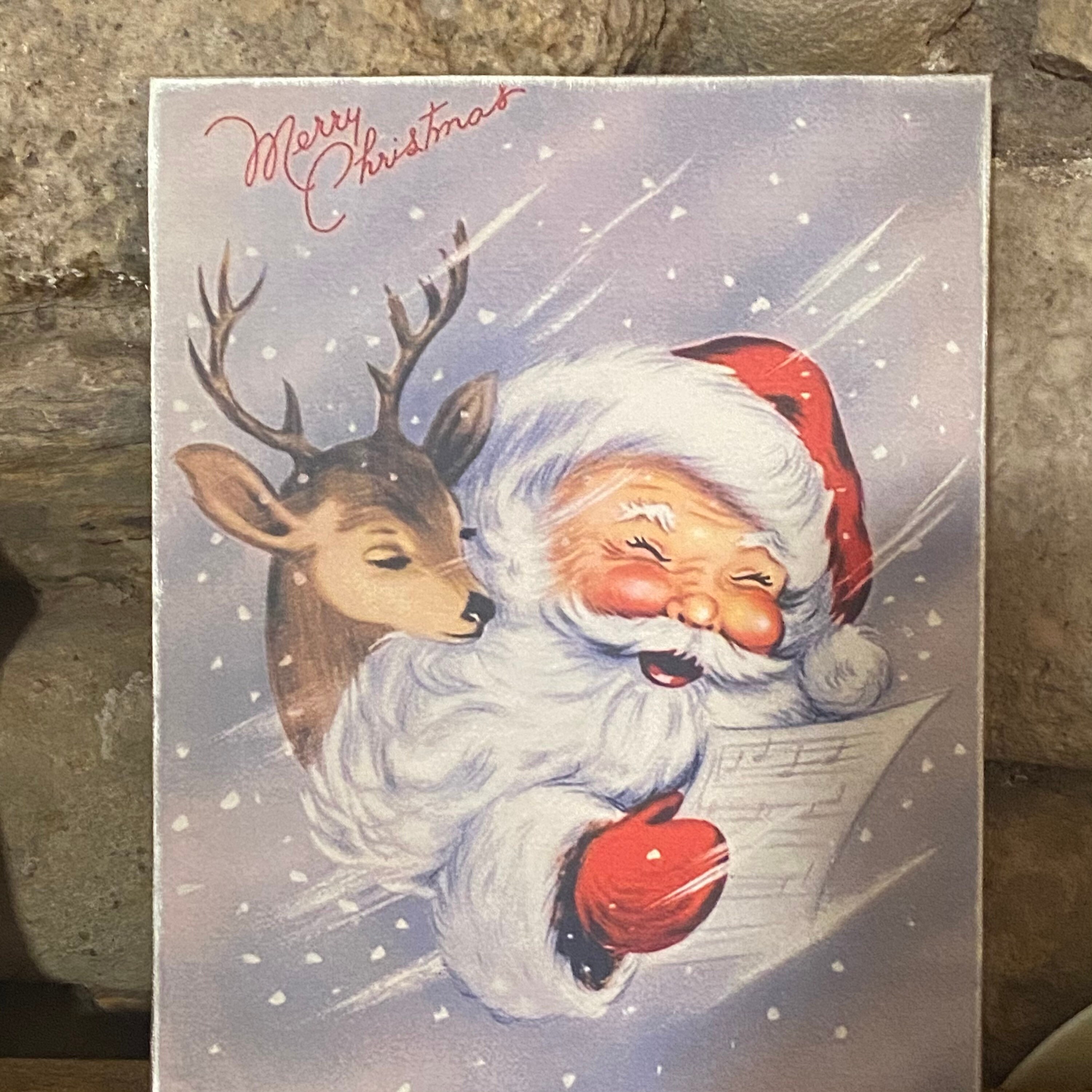 Vintage Christmas Wall Art 