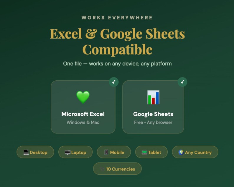 Budget Planner Excel Google Sheets | Monthly Budget Spreadsheet ...