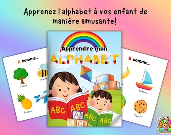 Livre d'Apprentissage pour Apprendre l'Alphabet