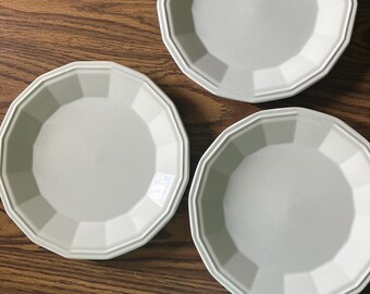 Homer Laughlin Dover White Dinner Plate