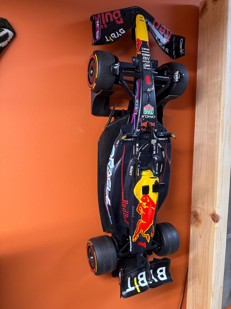 Model Car Wall Model Car Wall Display Mount - 3D Printed - Etsy