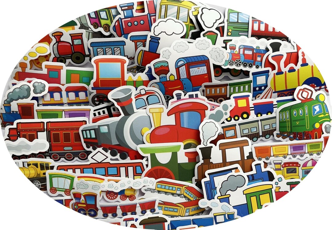 Train Stickers, Viny Stickers,10-50pcs Random Pack, FREE Shipping ...