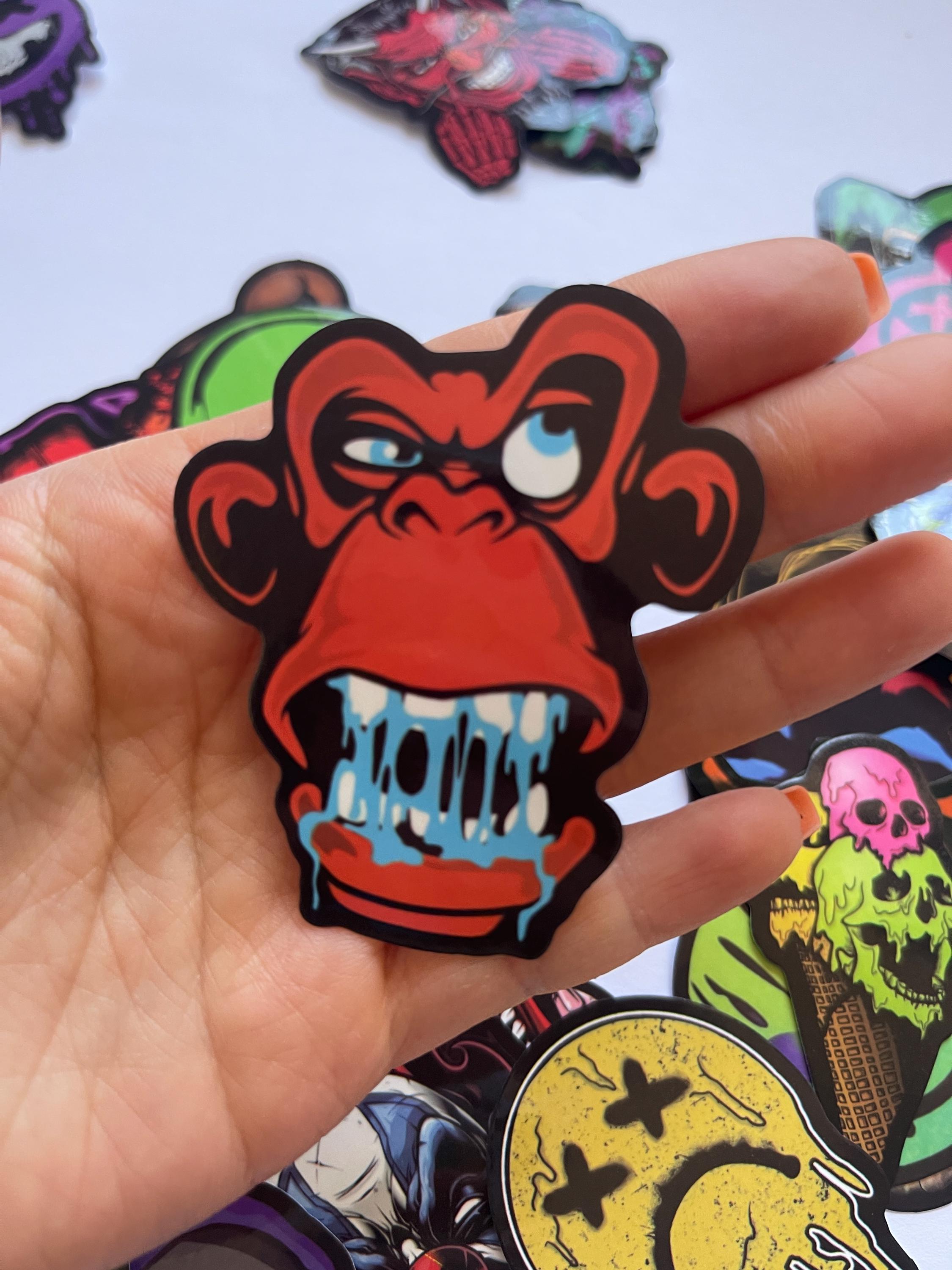 Psycho Smile Stickers, Viny Stickers,10-50pcs Random Pack, FREE ...