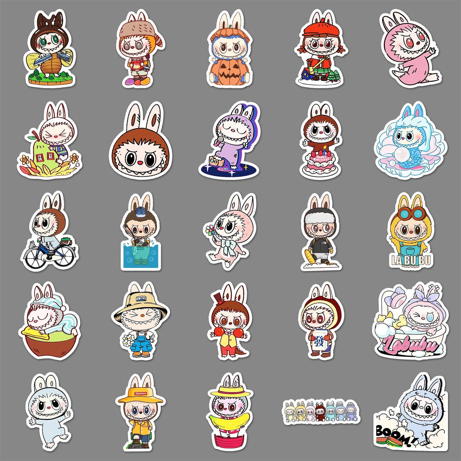 Labu Us Labu Stickers, Cute Stickers,viny Stickers,10-50pcs Random Pack, FREE ...