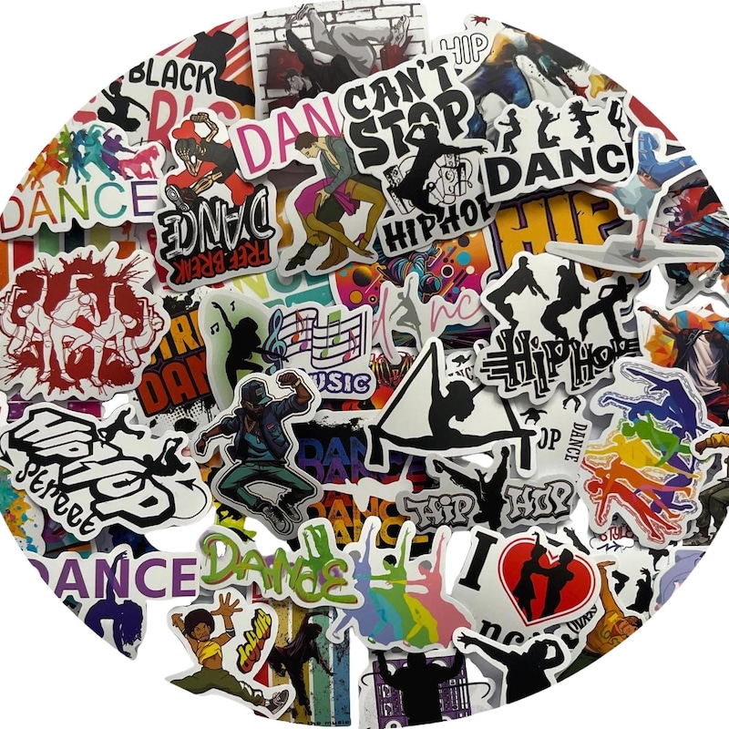 Dance Stickers - Etsy