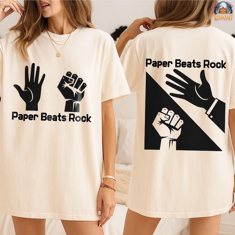 Paper Rocker T Paper Beats Rock T Shirt - Etsy